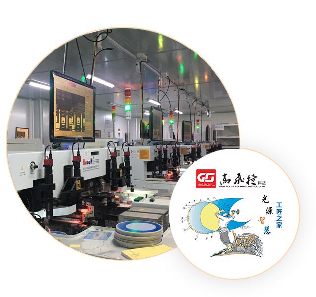 多年倒裝cob光源 · 集成光源研發經驗產品質量保障 多年倒裝cob光源 · 集成光源研發經驗產品質量保障